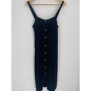 Cotton On Dress Women’s‎ Small Black Smocked Summer Romantic Feminine Date Night